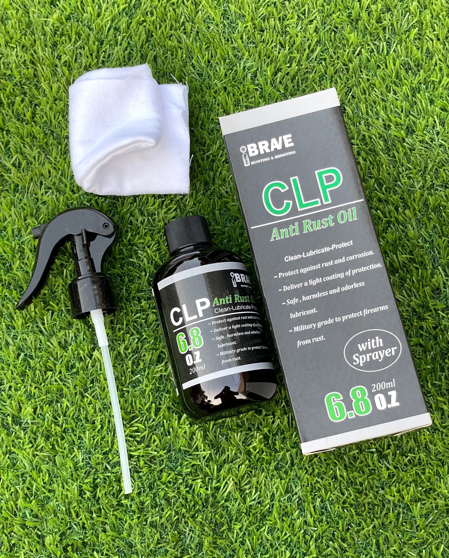 IBRAVE CLEAN LUBRICANT PROTECT ANTI RUST GUN OIL 200ML