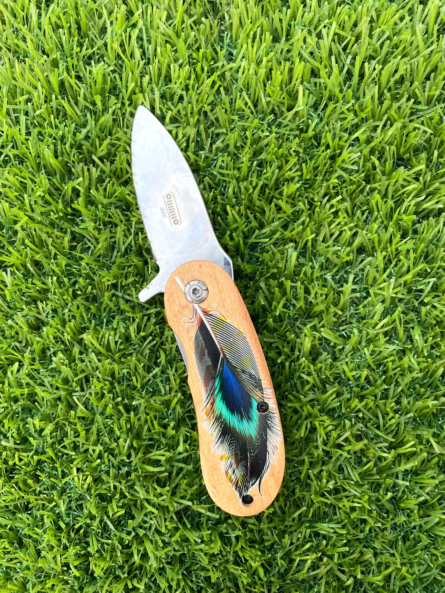 Jeep Peacock pocket knife