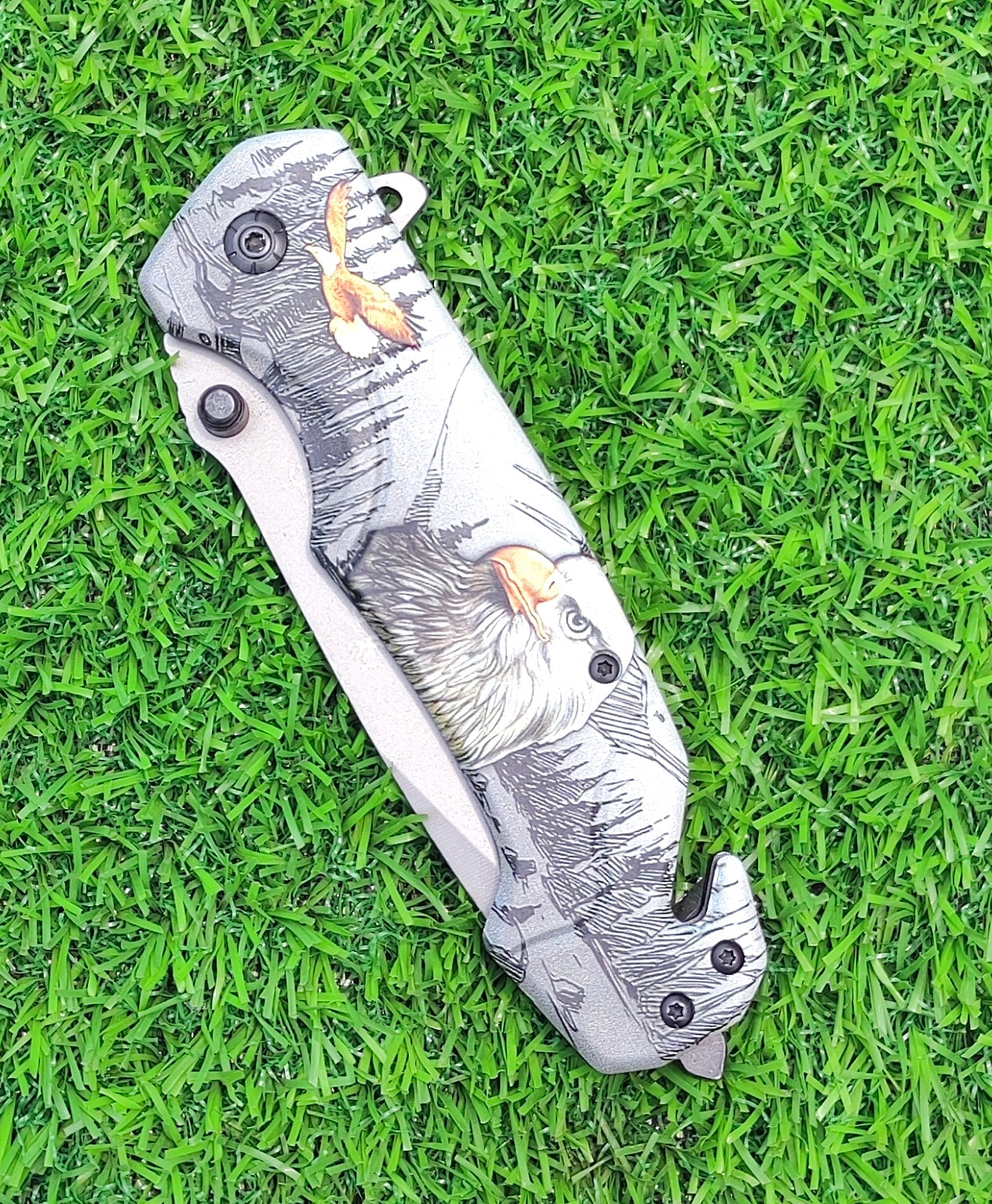 Browning FA47 Quick Opening Folding Survival Knife (Eagle)