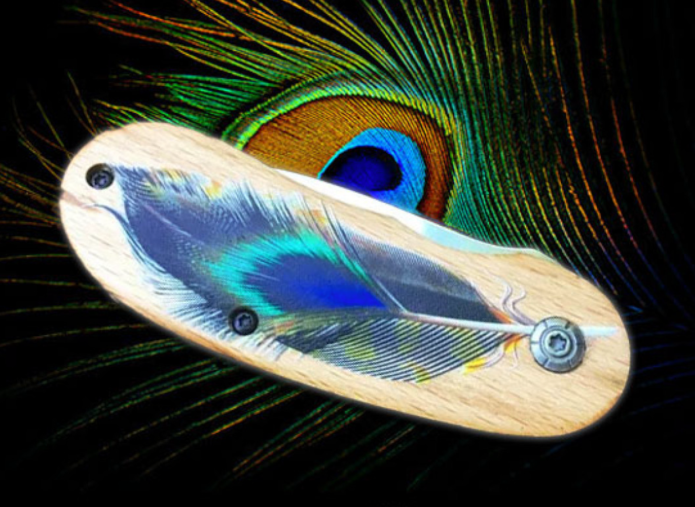 Jeep Peacock pocket knife