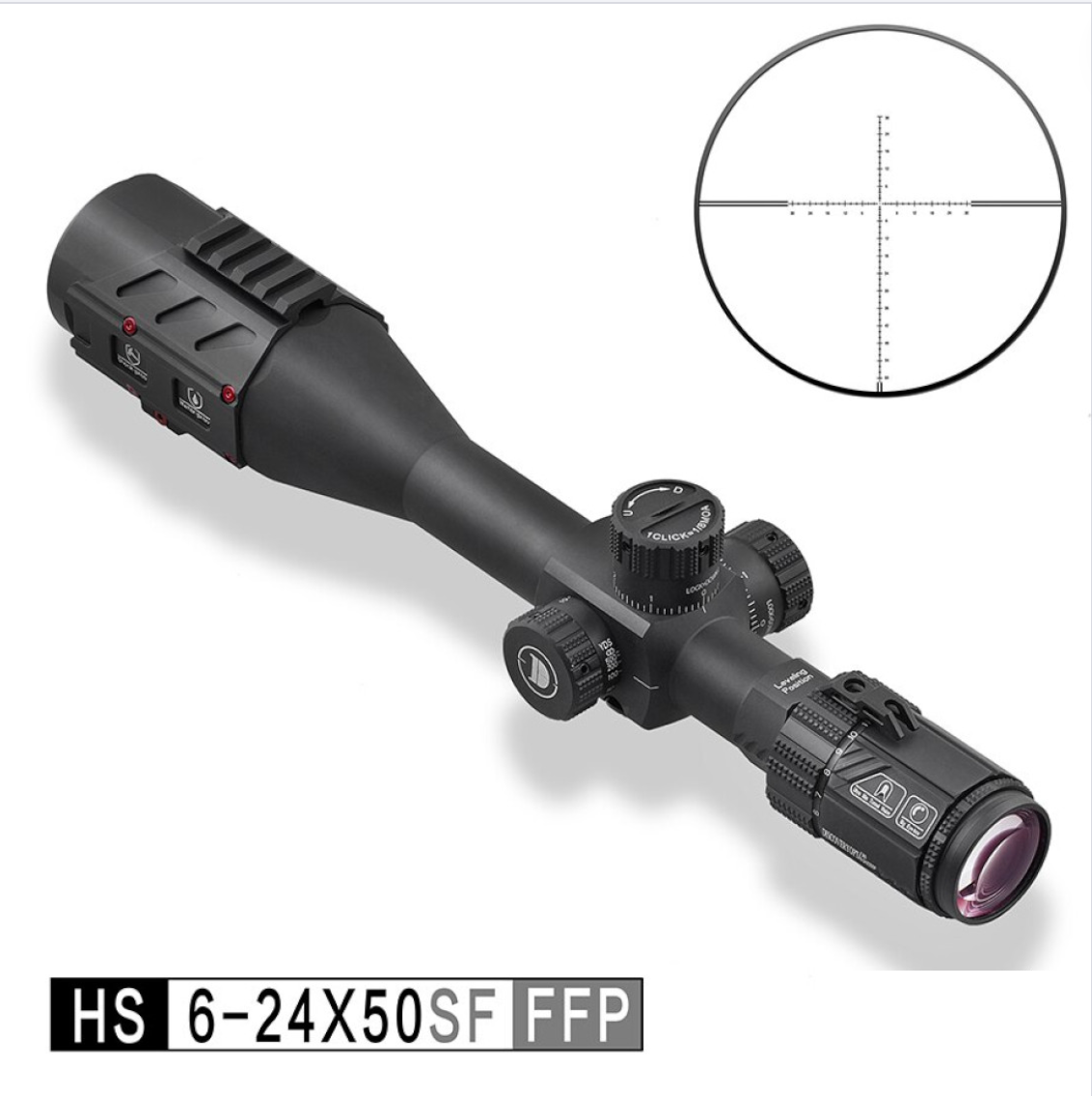 Discovery Optics HS 6-24X50 Scope SF FFP 2022 New Model