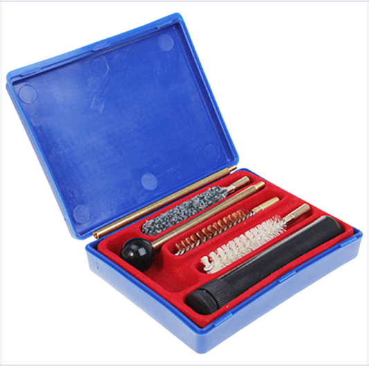 Deluxe Universal Pistol Gun Cleaning Kit Pocket Size Fits 38/357 and 9mm
