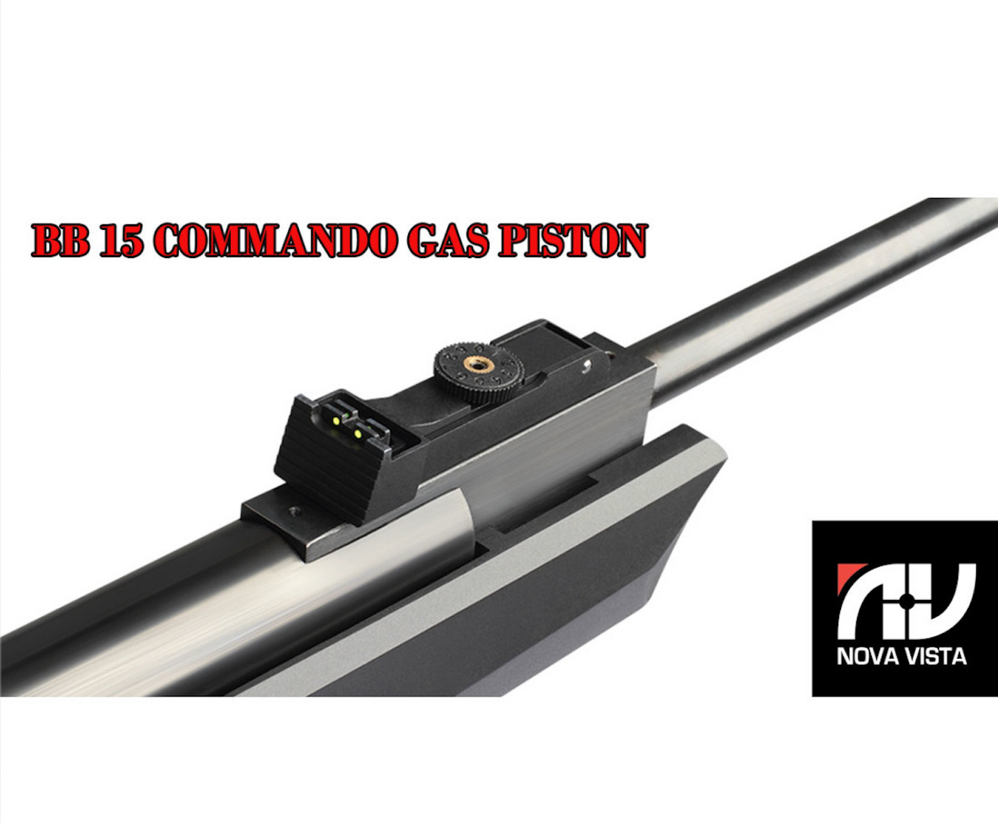 NOVA VISTA BB15 COMMANDO AIR GUN 5.5MM/0.22 Cal. with GAS PISTON